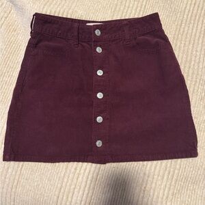 PacSun Burgundy Corduroy Pants